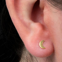 Titanium Internal Crescent Moon Top