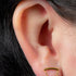 Titanium Internally Threaded Labrets 1.2mm - Titanium Concealed Jewel Chain Top