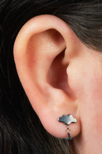 Titanium Internally Threaded Labrets 1.2mm - Titanium Thunderstruck