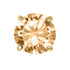 Gold Titanium Internal Claw Set Round CZ Jewel Top