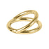 Titanium Double Band Hinged Clicker Ring