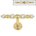 Titanium Internal Thread Jewelled Sorline Labret