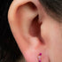Titanium Internally Threaded Labrets 1.2mm - Titanium Eternal Trio