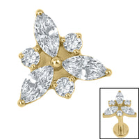 Titanium Internal Marquise Eden Top