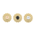 Gold Titanium Internally Threaded Labrets 1.2mm - Asia Sunbeam