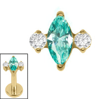 Titanium Internal Marquise Zofia Top