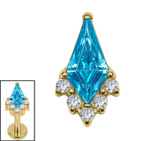 Titanium Internal Claw Set Elara Jewelled Kite Top