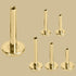 Gold Titanium Threadless Labret Post 1.2mm