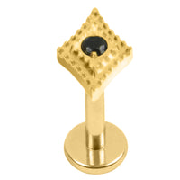 Titanium Internally Threaded Labrets 1.2mm - Chamak Asia Kite