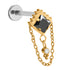 Titanium Internally Threaded Labrets 1.2mm - Marrakesh