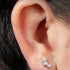 Titanium Internally Threaded Labrets 1.2mm - 3 Sisters Jewelled Stars