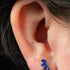 Titanium Claw Set 4 CZ Jewel Marquise Fan for Internal Thread shafts in 1.2mm