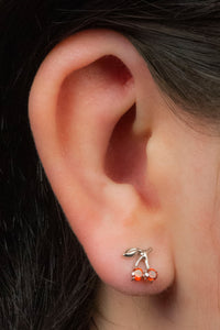 Titanium Internal Erin Jewelled Cherries Top