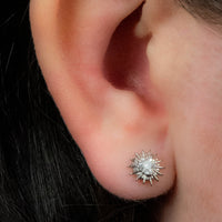 Titanium Internal Crowned Barbed Heart Top