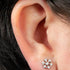 Titanium Internally Threaded Labrets 1.2mm - Jewelled Kaleidoscope
