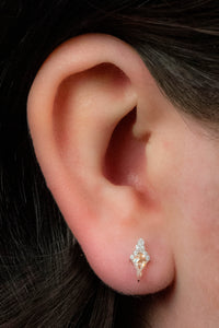Titanium Internal Claw Set Stella Jewelled Kite Top