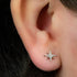 Titanium Internally Threaded Labrets 1.2mm - Jewelled Stjarna