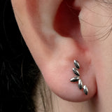 Titanium Internally Threaded Labrets 1.2mm - Marquise Pebble Crescent