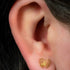 Titanium Internally Threaded Labrets 1.2mm - Caged Heart