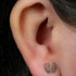 Titanium Internally Threaded Labrets 1.2mm - Caged Heart