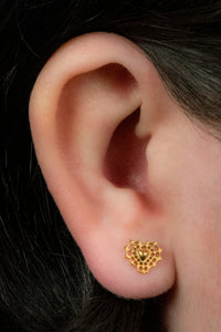 Titanium Internally Threaded Labrets 1.2mm - Captured Heart