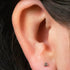 Titanium Threadless Labrets - Titanium (Bend-fit) Asia Trinity