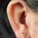 Titanium Internally Threaded Labrets 1.2mm - Titanium Centipede