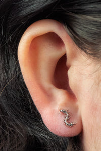 Titanium Internally Threaded Labrets 1.2mm - Titanium Centipede
