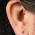Titanium Threadless (Bend fit) Titanium Crescent Moon
