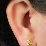 Titanium Internally Threaded Labrets 1.2mm - Titanium Frog