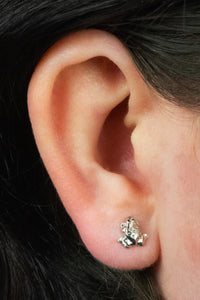 Titanium Internally Threaded Labrets 1.2mm - Titanium Frog