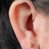 Titanium Internally Threaded Labrets 1.2mm - Titanium Honeycomb