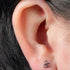Titanium Internally Threaded Labrets 1.2mm - Titanium Honeycomb