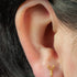 Titanium Internally Threaded Labrets 1.2mm - Titanium Leonardo Da Pinchi