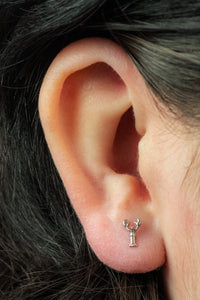 Titanium Internally Threaded Labrets 1.2mm - Titanium Leonardo Da Pinchi