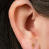 Titanium Threadless (Bend fit) Titanium Lightning Bolt
