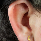 Titanium Internal Luminance Crescent Moon