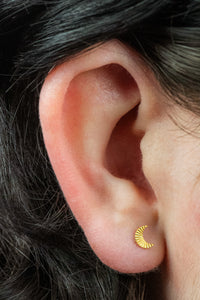 Titanium Internal Luminance Crescent Moon