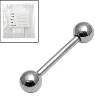 Sterile Steel Barbell 1.6mm