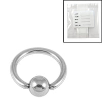 Sterile Titanium BCR with Titanium Ball
