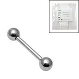 Sterile Titanium Externally Threaded Micro Bar 1.2mm