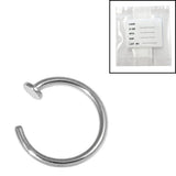 Sterile Titanium Open Nose Ring