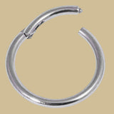 Steel Hinged Clicker Ring