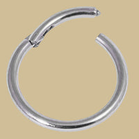 Steel Hinged Clicker Ring