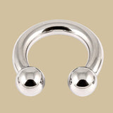 Steel Circular Barbell (CBB) Large Gauge 2mm to 5mm