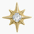 Titanium Internal Cosmic Mini 8 Point Jewelled Star Top