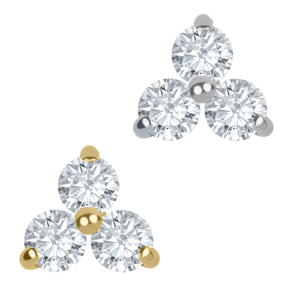 Titanium Internal Lab Grown Diamonds Trifecta Trinity Top – TDi Body ...