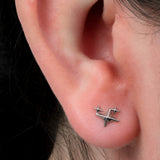Titanium Internally Threaded Labrets 1.2mm - Three Kings Star