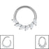 Titanium Ariadne Hinged Clicker Ring