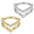 Titanium Corporal Hinged Clicker Ring